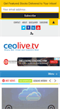 Mobile Screenshot of ceolive.tv